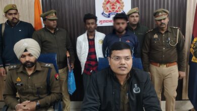 पुलिस लाइन मुरादाबाद में जहांगीर के जंगल मे मिली गर्दन कटी लाश अंजली की निकली